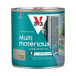 V33 - Peinture extérieure Multi-matériaux Beige argile Satin 0,5L