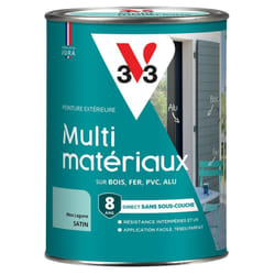 V33 - Peinture extérieure Multi-matériaux Bleu lagune Satin 1,5L