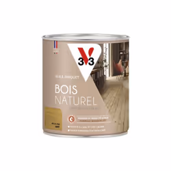 Préserve l'aspect brut et authentique des parquets en bois européens ou exotiques. Protège contre les taches d'eau et résiste ...