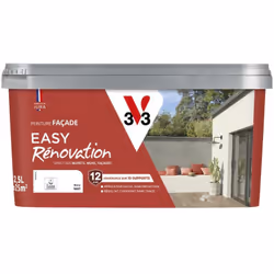La Peinture Easy Rénovation est la peinture sans effort, sans trace, pour tous les supports ! Adhérence sur 10 supports : Cré ...