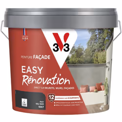 La Peinture Easy Rénovation est la peinture sans effort, sans trace, pour tous les supports ! Adhérence sur 10 supports : Cré ...