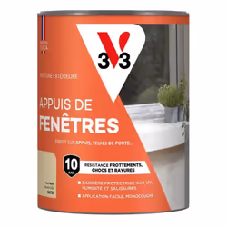 La peinture extérieure Appuis de fenêtres vous permet de protéger et de décorer les appuis de fenêtre, dessus de muret et seu ...