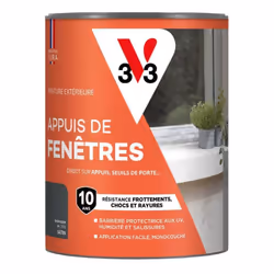 La peinture extérieure Appuis de fenêtres vous permet de protéger et de décorer les appuis de fenêtre, dessus de muret et seu ...