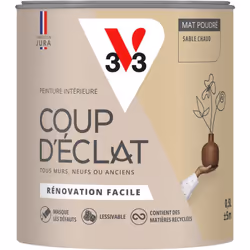 Envie de redonner simplement un coup de jeune à votre intérieur ? La Peinture intérieure COUP D’ÉCLAT ® est la solution pour  ...
