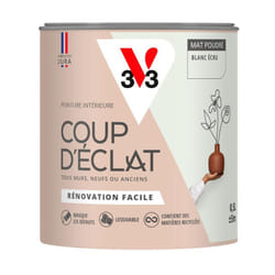 Peinture murale intérieure Coup d'Éclat® V33 Blanc écru Mat Poudré 0,5L
