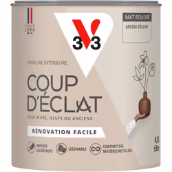 Envie de redonner simplement un coup de jeune à votre intérieur ? La Peinture intérieure COUP D’ÉCLAT ® est la solution pour ...