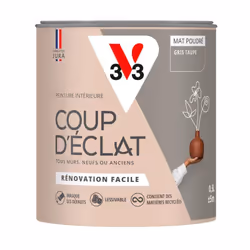 Envie de redonner simplement un coup de jeune à votre intérieur ? La Peinture intérieure COUP D’ÉCLAT ® est la solution pour  ...
