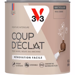 Envie de redonner simplement un coup de jeune à votre intérieur ? La Peinture intérieure COUP D’ÉCLAT ® est la solution pour ...