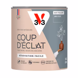 Envie de redonner simplement un coup de jeune à votre intérieur ? La Peinture intérieure COUP D’ÉCLAT ® est la solution pour  ...