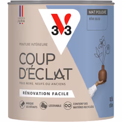 Envie de redonner simplement un coup de jeune à votre intérieur ? La Peinture intérieure COUP D’ÉCLAT ® est la solution pour  ...