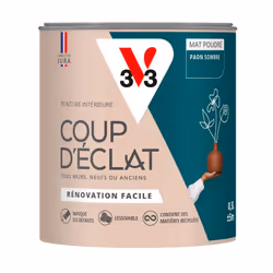 Envie de redonner simplement un coup de jeune à votre intérieur ? La Peinture intérieure COUP D’ÉCLAT ® est la solution pour  ...