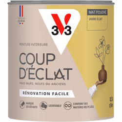 Envie de redonner simplement un coup de jeune à votre intérieur ? La Peinture intérieure COUP D’ÉCLAT ® est la solution pour  ...