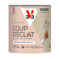 Envie de redonner simplement un coup de jeune à votre intérieur ? La Peinture intérieure COUP D’ÉCLAT ® est la solution pour  ...