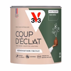 Envie de redonner simplement un coup de jeune à votre intérieur ? La Peinture intérieure COUP D’ÉCLAT ® est la solution pour  ...