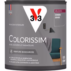 Vous avez envie de couleurs belles et éclatantes ? La peinture Colorissim® Velours contient une haute concentration de pigmen ...