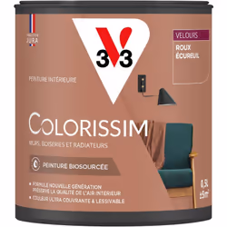 Vous avez envie de couleurs belles et éclatantes ? La peinture Colorissim® Velours contient une haute concentration de pigmen ...