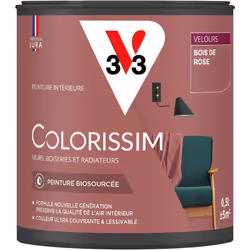 Vous avez envie de couleurs belles et éclatantes ? La peinture Colorissim® Velours contient une haute concentration de pigmen ...