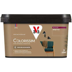 V33 - Peinture murale intérieure Colorissim® Beige kaki Velours 2L