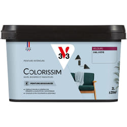V33 - Peinture murale intérieure Colorissim® Ciel d'été Velours 2L
