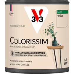 Peinture murale intérieure Colorissim® V33 Grège Satin 0,5L