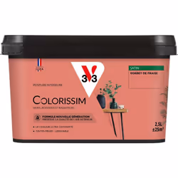 Vous avez envie de couleurs belles et éclatantes ? Colorissim contient une haute concentration de pigments sélectionnés pour  ...