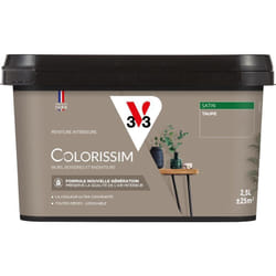 Peinture murale intérieure Colorissim® V33 Taupe Satin 2,5L