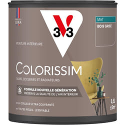 Peinture murale intérieure Colorissim® V33 Bois grisé Mat 0,5L