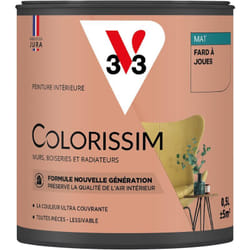 Peinture murale intérieure Colorissim® V33 Fard à joues Mat 0,5L