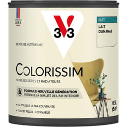 Peinture murale intérieure Colorissim® V33 Lait d'ananas Mat 0,5L