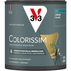 Peinture murale intérieure Colorissim® V33 Cèdre clair Mat 0,5L