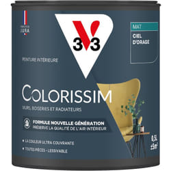 Peinture murale intérieure Colorissim® V33 Ciel d'orage Mat 0,5L