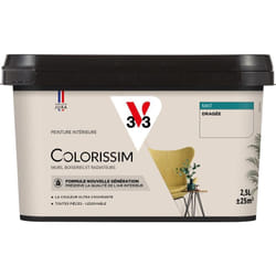 Peinture murale intérieure Colorissim® V33 Dragée Mat 2,5L