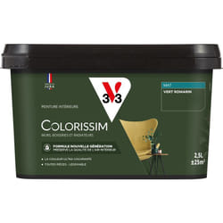V33 - Peinture murale intérieure Colorissim® Vert romarin Mat 2,5L