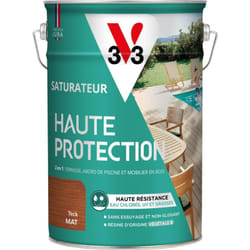 V33 - Saturateur Haute Protection Biosourcé teck Mat - 5L