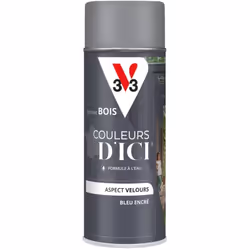Idéal pour décorer du mobilier, des barreaux et des objets, le format aérosol de la peinture bois COULEURS D'ICI ® offre une ...