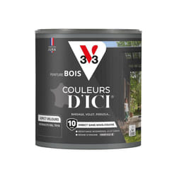 V33 - Peinture bois extérieur Couleurs d'Ici® Anthracite Velours 0,5L