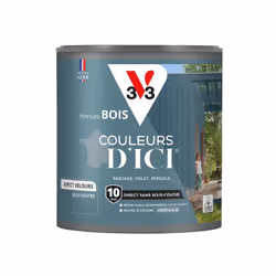 Envie de réussir l'harmonie parfaite pour votre extérieur en toute simplicité ? La peinture bois Couleurs D'ici® vous offre u ...