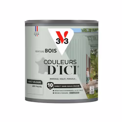 Envie de réussir l'harmonie parfaite pour votre extérieur en toute simplicité ? La peinture bois Couleurs D'ici® vous offre u ...