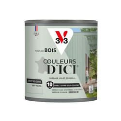 V33 - Peinture bois extérieur Couleurs d'Ici® Vert pastel Velours 0,5L