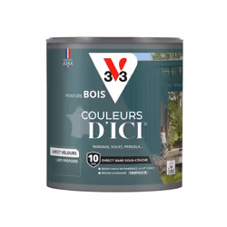 Envie de réussir l'harmonie parfaite pour votre extérieur en toute simplicité ? La peinture bois Couleurs D'ici® vous offre u ...