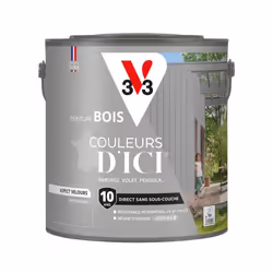 Envie de réussir l'harmonie parfaite pour votre extérieur en toute simplicité ? La peinture bois Couleurs D'ici® vous offre u ...