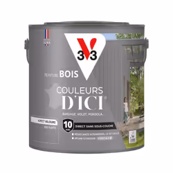 Envie de réussir l'harmonie parfaite pour votre extérieur en toute simplicité ? La peinture bois Couleurs D'ici® vous offre u ...