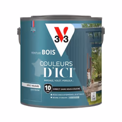 Envie de réussir l'harmonie parfaite pour votre extérieur en toute simplicité ? La peinture bois Couleurs D'ici® vous offre u ...