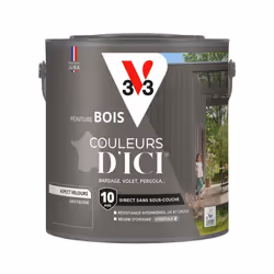 Envie de réussir l'harmonie parfaite pour votre extérieur en toute simplicité ? La peinture bois Couleurs D'ici® vous offre u ...