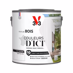 Envie de réussir l'harmonie parfaite pour votre extérieur en toute simplicité ? La peinture bois Couleurs D'ici® vous offre u ...