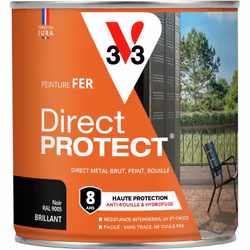 Besoin d’une peinture pour protéger efficacement et simplement vos ferronneries extérieures ? La peinture Direct Protect® gar ...