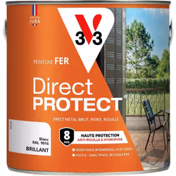 Besoin d’une peinture pour protéger efficacement et simplement vos ferronneries extérieures ? La peinture Direct Protect® gar ...