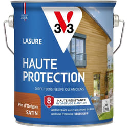 V33 - Lasure Haute Protection Biosourcée pin d'orégon Satin - 2,5L