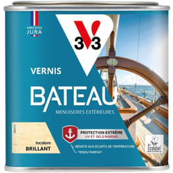 Vernis bateau V33 incolore Brillant - 0,5L