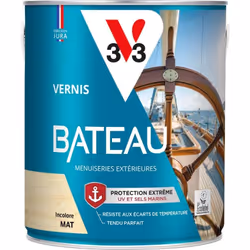 A L'ÉPREUVE DE TOUTES LES ÉPREUVES ! Haute résistance, hautes performances, haute exigence… Le VERNIS BATEAU V33 représente u ...